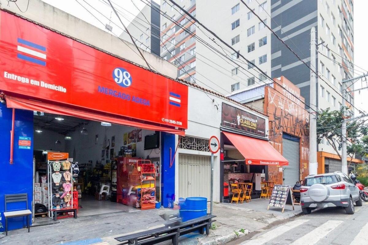 Rubi Studio No Bras Com Piscina - Metro Bras São Paulo Kültér fotó