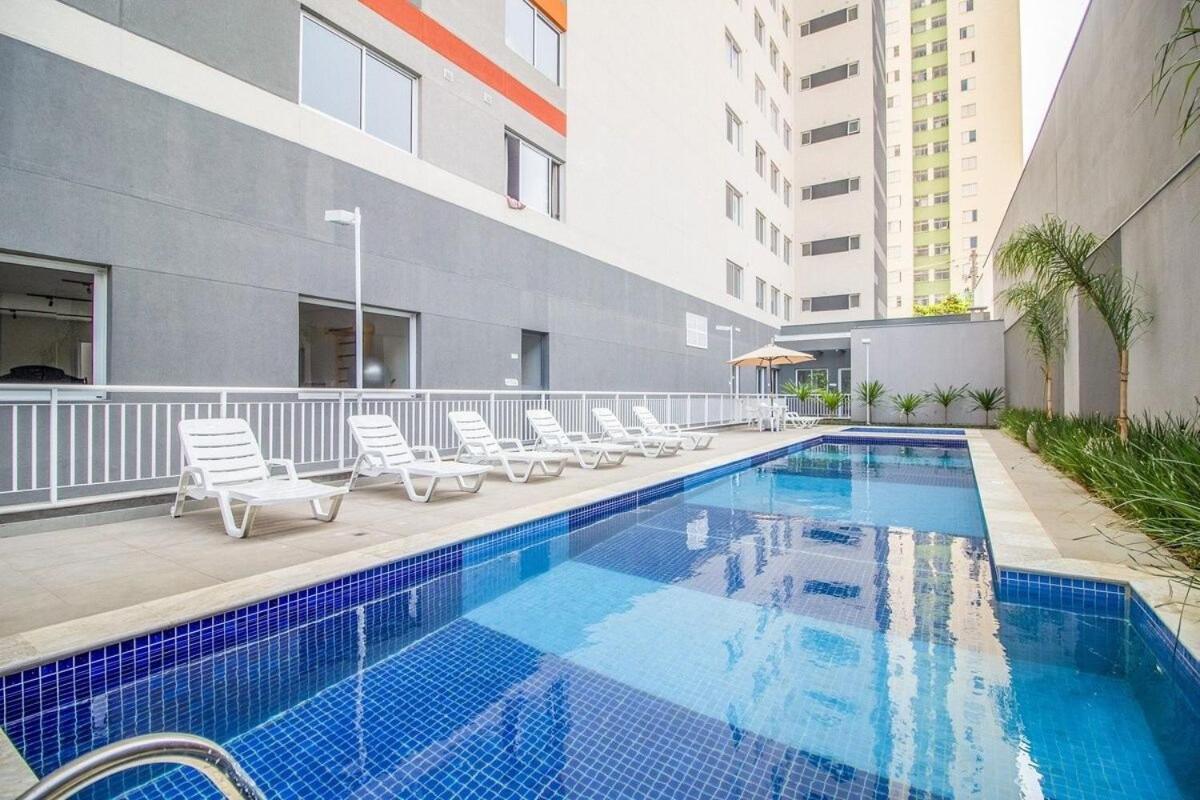 Rubi Studio No Bras Com Piscina - Metro Bras São Paulo Kültér fotó